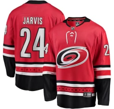 Miesten Carolina Hurricanes Seth Jarvis 24 Pelipaita Punainen Breakaway Vaihtoehtoinen