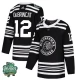 Miesten Chicago Blackhawks Alex DeBrincat 12 Pelipaita 2019 Winter Classic Patch Musta Authentic