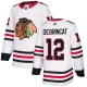 Miesten Chicago Blackhawks Alex DeBrincat 12 Pelipaita Valkoinen Authentic