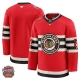Miesten Chicago Blackhawks Blank Pelipaita 2025 Winter Classic Patch Punainen Premium Vaihtoehtoinen