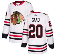 Miesten Chicago Blackhawks Brandon Saad 20 Pelipaita Valkoinen Authentic