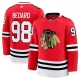 Miesten Chicago Blackhawks Connor Bedard 98 Pelipaita Punainen Premium Koti