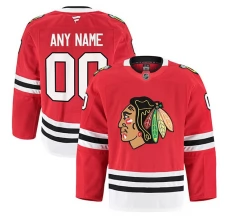 Miesten Chicago Blackhawks Custom Pelipaita Punainen Authentic Pro Koti