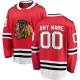 Miesten Chicago Blackhawks Custom Pelipaita Punainen Breakaway Koti