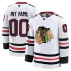 Miesten Chicago Blackhawks Custom Pelipaita Valkoinen Premium Vieras
