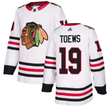 Miesten Chicago Blackhawks Jonathan Toews 19 Pelipaita Valkoinen Authentic