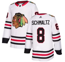 Miesten Chicago Blackhawks Nick Schmaltz 8 Pelipaita Valkoinen Authentic