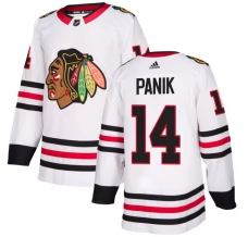 Miesten Chicago Blackhawks Richard Panik 14 Pelipaita Valkoinen Authentic