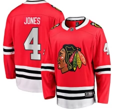 Miesten Chicago Blackhawks Seth Jones 4 Pelipaita Punainen Breakaway Koti