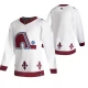Miesten Colorado Avalanche Blank Pelipaita 2020-21 Reverse Retro Valkoinen Authentic