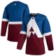Miesten Colorado Avalanche Blank Pelipaita 2020 Stadium Series Sininen Burgundy Authentic