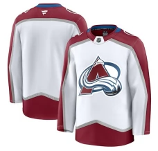 Miesten Colorado Avalanche Blank Pelipaita Valkoinen Premium Vieras