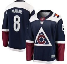Miesten Colorado Avalanche Cale Makar 8 Pelipaita Navy Premier Breakaway Vaihtoehtoinen