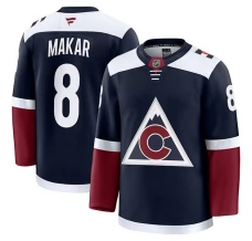 Miesten Colorado Avalanche Cale Makar 8 Pelipaita Navy Premium Vaihtoehtoinen