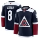 Miesten Colorado Avalanche Cale Makar 8 Pelipaita Navy Premium Vaihtoehtoinen