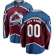 Miesten Colorado Avalanche Custom Pelipaita Burgundy Breakaway Koti