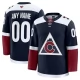 Miesten Colorado Avalanche Custom Pelipaita Navy Premium Vaihtoehtoinen