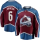 Miesten Colorado Avalanche Erik Johnson 6 Pelipaita Burgundy Breakaway Koti