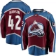 Miesten Colorado Avalanche Josh Manson 42 Pelipaita Burgundy Breakaway Koti