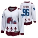Miesten Colorado Avalanche Mikko Rantanen 96 Pelipaita 2020-21 Reverse Retro Valkoinen Authentic