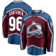 Miesten Colorado Avalanche Mikko Rantanen 96 Pelipaita Burgundy Breakaway Koti