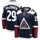 Miesten Colorado Avalanche Nathan MacKinnon 29 Pelipaita Navy Breakaway Vaihtoehtoinen