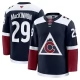 Miesten Colorado Avalanche Nathan MacKinnon 29 Pelipaita Navy Premium Vaihtoehtoinen