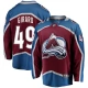 Miesten Colorado Avalanche Samuel Girard 49 Pelipaita Burgundy Breakaway Koti