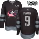 Miesten Columbus Blue Jackets Artemi Panarin 9 Pelipaita 1917-2017 100th Anniversary Patch Musta Authentic