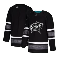 Miesten Columbus Blue Jackets Blank Pelipaita 2019 All-Star Musta Authentic