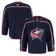 Miesten Columbus Blue Jackets Blank Pelipaita Navy Authentic Pro Koti