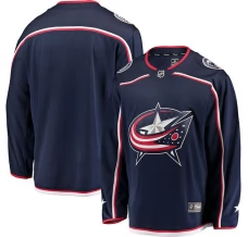 Miesten Columbus Blue Jackets Blank Pelipaita Navy Breakaway Koti