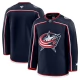 Miesten Columbus Blue Jackets Blank Pelipaita Navy Premium Koti