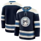 Miesten Columbus Blue Jackets Blank Pelipaita Navy Premium Vaihtoehtoinen
