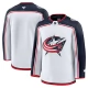 Miesten Columbus Blue Jackets Blank Pelipaita Valkoinen Premium Vieras