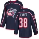 Miesten Columbus Blue Jackets Boone Jenner 38 Pelipaita Navy Authentic