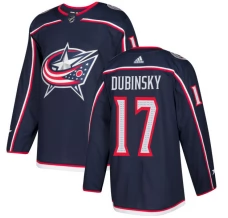 Miesten Columbus Blue Jackets Brandon Dubinsky 17 Pelipaita Navy Authentic