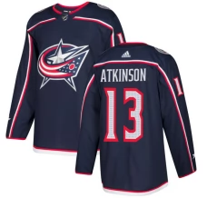 Miesten Columbus Blue Jackets Cam Atkinson 13 Pelipaita Navy Authentic
