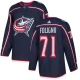 Miesten Columbus Blue Jackets Nick Foligno 71 Pelipaita Navy Authentic