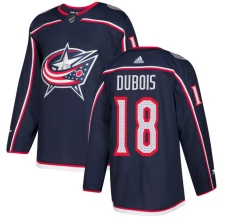 Miesten Columbus Blue Jackets Pierre-Luc Dubois 18 Pelipaita Navy Authentic