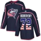 Miesten Columbus Blue Jackets Sergei Bobrovsky 72 Pelipaita USA Flag Fashion Navy Authentic