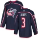 Miesten Columbus Blue Jackets Seth Jones 3 Pelipaita Navy Authentic