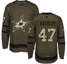Miesten Dallas Stars Alexander Radulov 47 Pelipaita Camo Green Authentic
