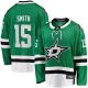 Miesten Dallas Stars Craig Smith 15 Pelipaita Vihreä Breakaway Koti