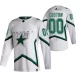 Miesten Dallas Stars Custom Pelipaita 2020-21 Reverse Retro Valkoinen Authentic