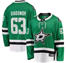 Miesten Dallas Stars Evgenii Dadonov 63 Pelipaita Vihreä Breakaway Koti