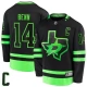 Miesten Dallas Stars Jamie Benn 14 Pelipaita 2020-21 Captain Patch Musta Premier Breakaway Vaihtoehtoinen