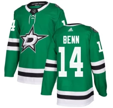 Miesten Dallas Stars Jamie Benn 14 Pelipaita Kelly Green Authentic