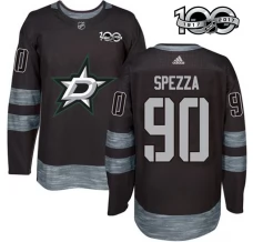 Miesten Dallas Stars Jason Spezza 90 Pelipaita 1917-2017 100th Anniversary Patch Musta Authentic