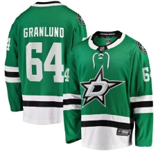 Miesten Dallas Stars Mikael Granlund 64 Pelipaita Vihreä Breakaway Koti